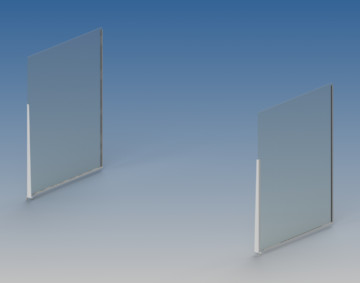 acrylic divider, partition, panel