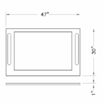 Worksurface, Epoxy, 4' fume hood-3425