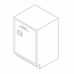 Storage Cabinet, 24" Flammables, 1 door-3517