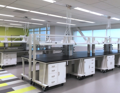 lab shelving units