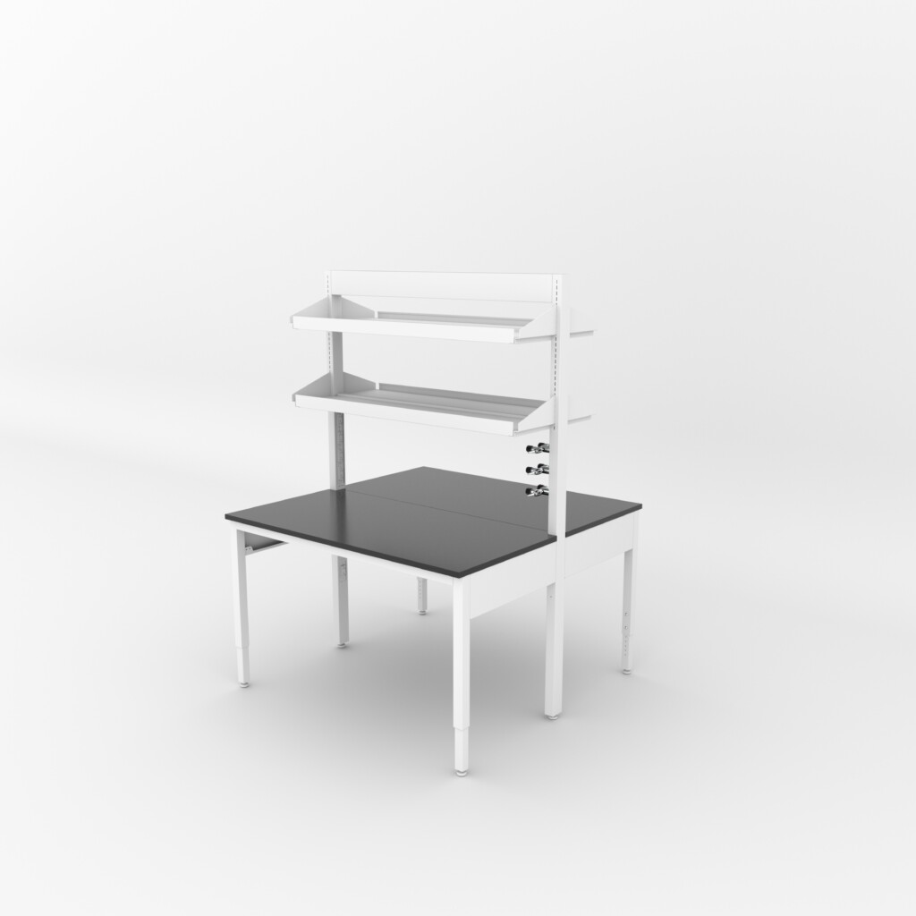 Modular Computer Work Bench Laboratory M1 Series™ Modular Lab Bench - Hanson Lab Solutions